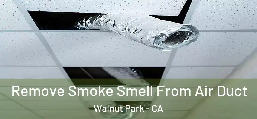  Remove Smoke Smell From Air Duct Walnut Park - CA